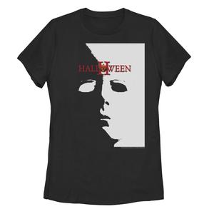 Футболка с плакатом и маской Майкла Майерса для юниоров «Хэллоуин 2» Licensed Character