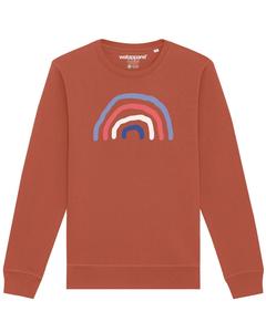 Свитер Watapparel Sweatshirt Regenbogen, светло-коричневый
