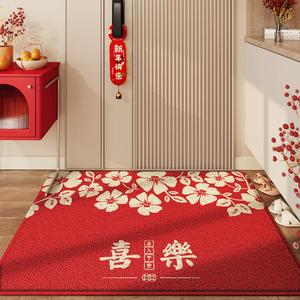 Dajiang Ковер 90х150 см для прихожей/уличный, с цветочным узором, износостойкий, грязеотталкивающий, для больших помещений