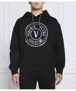 Толстовка Regular fit Versace Jeans Couture, черный