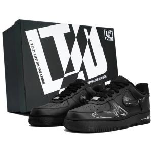 Кроссовки Nike Air Force 1 Skateboard Shoes Unisex Low-Top Black