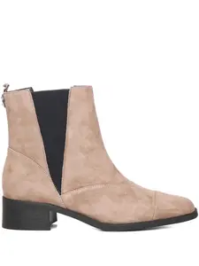 Кожаные ботинки Nikla с носком и каблуком 40 мм Coccinelle, нейтральный