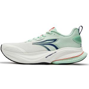 361° Амортизирующие противоскользящие дышащие низкие повседневные кроссовки для бега, мужские, цвет яичной скорлупы зеленый