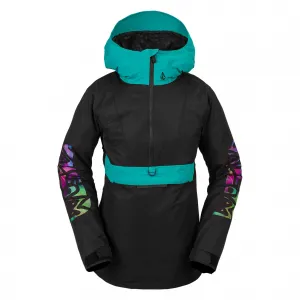 Женская зимняя куртка Ashfield с капюшоном Volcom, Black