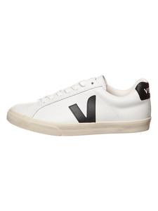 Кроссовки на шнуровке Veja Leder-Sneakers Esplar, цвет Weiß/Schwarz