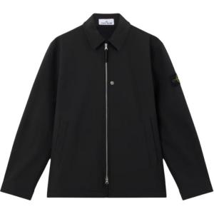 STONE ISLAND Куртка с нашивкой-логотипом, Black
