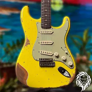 Fender Custom Shop 1963 Stratocaster Graffiti Yellow R132381