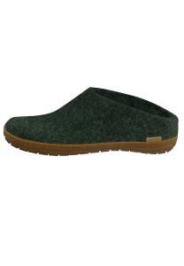 Тапочки glerups Pantoffeln Naturkautschuksohle, цвет Forest