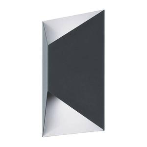 Светодиодный уличный настенный светильник Eglo Predazzo, антрацитовый