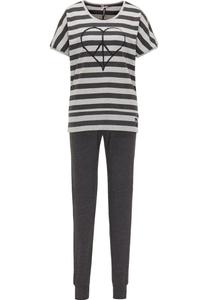 Пижама BRUNO BANANI Pajama, цвет anthracite/light grey