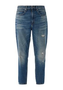 Зауженные джинсы QS, Blue