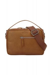 Сумка через плечо Don Pietro кожаная 26 см mano, цвет Cognac