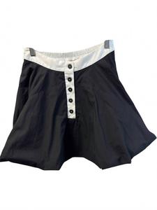 Женская пузырчатая мини-юбка черно-белая Strut & Bolt