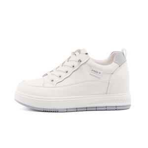 Белые кроссовки для женщин устойчивые к истиранию низкие повседневные RED DRAGONFLY, серый