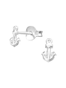 Bungsa Серебряные серьги-гвоздики