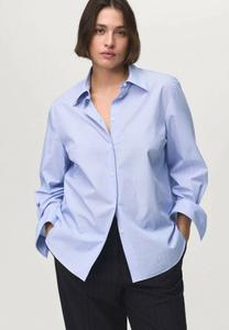 Блуза Mango Button-down blouse, Light Blue