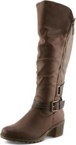 Женские высокие сапоги Spring Step, Brown