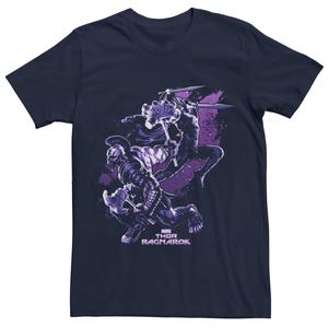 Мужская футболка с рисунком Marvel Thor Ragnarok Dynamic Duo Color Pop Splatter