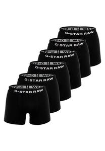 Боксеры упаковка из 6 пар - трусы-боксеры из хлопка-стрейч G-Star Raw, черный