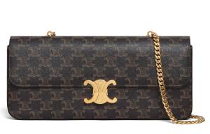 CELINE Триумф Гейт Триомф холщовая сумка с цепочкой