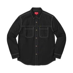 Рубашка Supreme Snap Work Shirt, Black