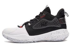 Мужские кроссовки Lifestyle с низким верхом, белый/черный 361°