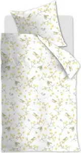 Комплект постельного белья Renforcé Chiffchaff, цвет желтый, размер 155x220+80x80 Marjolein Bastin