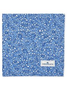 Greengate Салфетка из синей ткани CELINA с цветочным узором