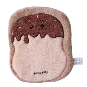 Милые мультяшные подвесные утолщенные квадратные сырные торты полотенца куклы плюшевые куклы высота 17см/19см Fluffy bear