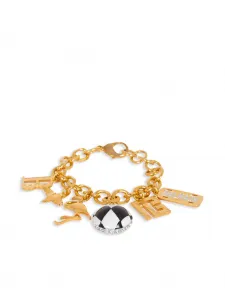 Браслет Miami с подвесками Balmain, золотистый