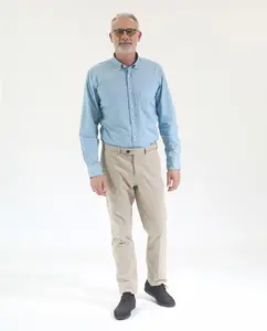 Обычные мужские брюки чинос темно-бежевого цвета Wickett Jones, бежевый