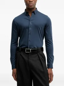 Рубашка Marco на пуговицах Mos Mosh, синий