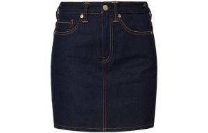 Юбка джинсовая женская джинсовая синяя Evisu