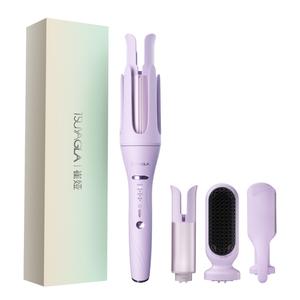 Автоматическая плойка для долговременной укладки, не повреждает волосы, ленивый артефакт T312 TSUYAGLA, фиолетовый