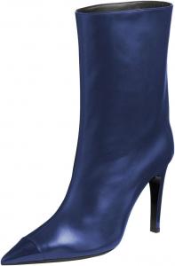 Женские ботильоны FOWT на высоком каблуке, сексуальные с острым носком, накулачные, модные, для вечеринок, вечера и танцев, размер 4-16 США, Blue