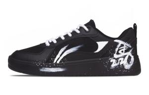 Li Ning Wheat Age Абразивостойкие Дышащие Увеличивающие рост Низкие Кроссовки для скейтбординга Мужские Li-Ning, blessing hundкрасный blessings