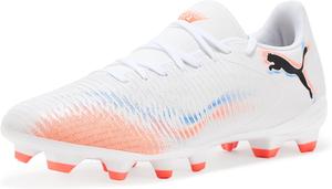 Мужские футбольные бутсы Puma Future Play Firm Ground, искусственная поверхность, белый/черный/красный