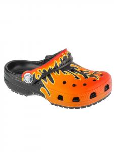 Детские сабо Crocs Classic Flame, черные