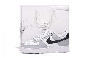 Nike Кроссовки Air Force 1 Coverage с низким верхом, устойчивые к истиранию и скольжению, белые, унисекс