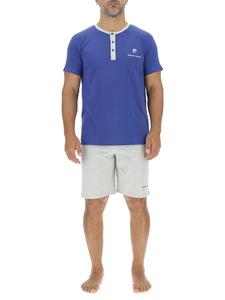 Пижама Pierre Cardin, синий/серый