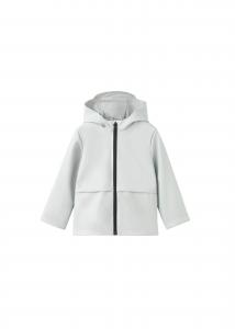 MANGO KIDS Зимняя куртка 'Fisher' в светло-сером цвете