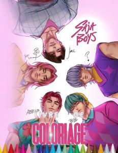 Livre De Coloriage Demons: Coloriage personnages dark | Kpop et univers fantastique (French Edition) (Independently published)