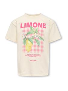 ONLY GIRLS Футболка 'KOGCARINA' в цвете Cream