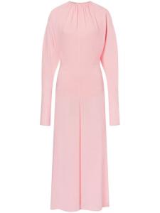 Philosophy Di Lorenzo Serafini платье с длинными рукавами и сборками, розовый