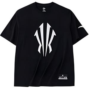 Anta Футболка унисекс, базовая, черная