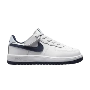 Кроссовки Force 1 Low EasyOn PS, цвет White Midnight Navy