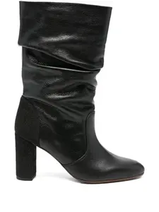 90-миллиметровые кожаные ботинки Eychel Chie Mihara, черный