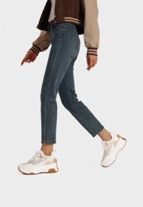 Низкие кеды Queen Helena, золотой