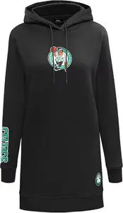 Черное женское платье с капюшоном Pro Standard Boston Celtics