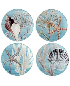 Набор из 4 салатных тарелок «За берегом» Certified International, miscellaneous